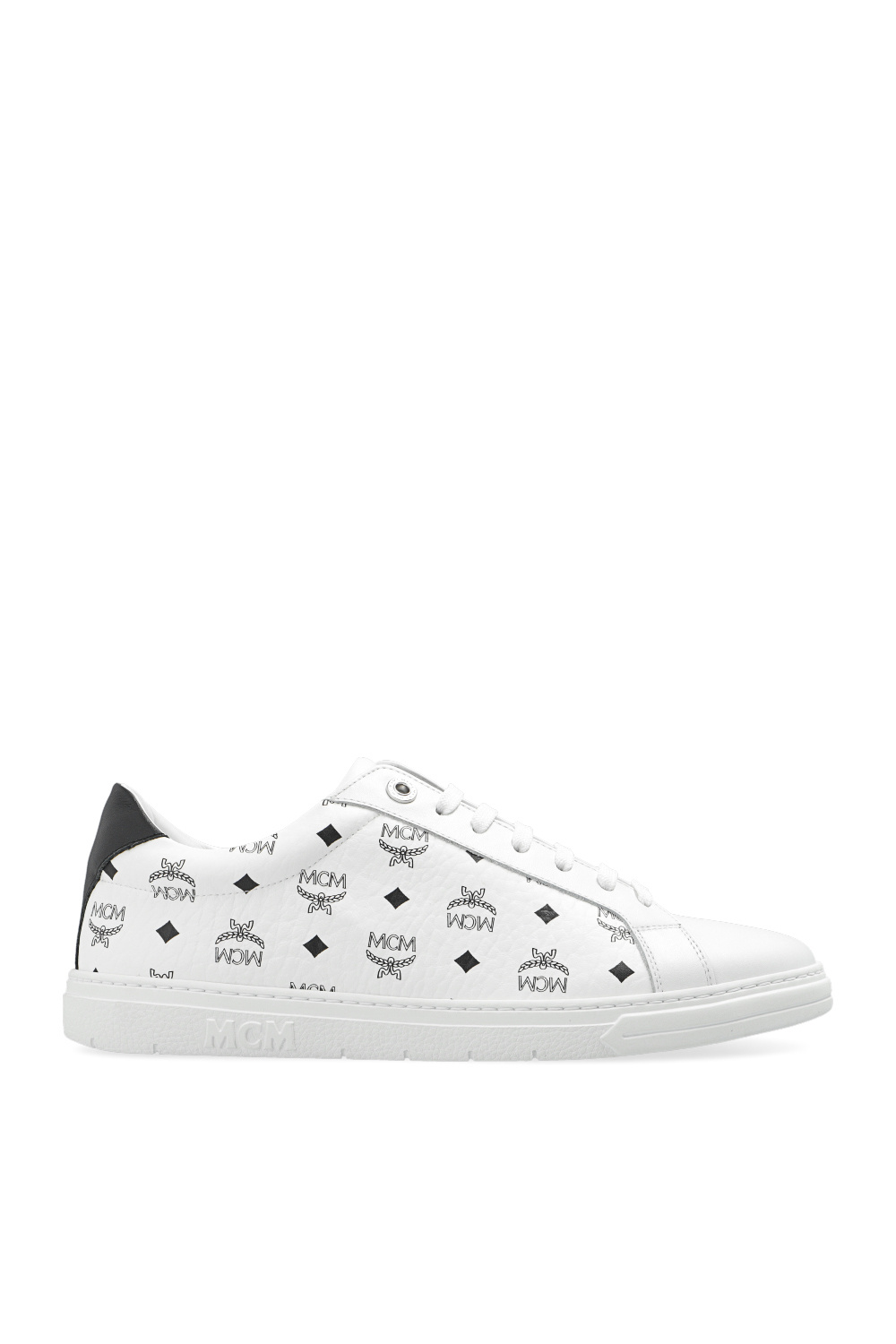 Mcm on sale sneakers white